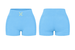 vanity blue short bluberry